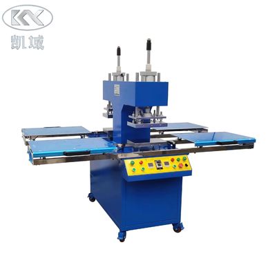 Manual Textile Silicone Embossing Machine For Case Label Manufacturing