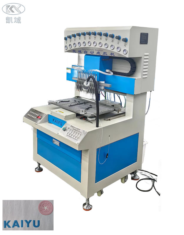 Automatic pVC Metal Keychain Making Machine Dispenser 12 Color