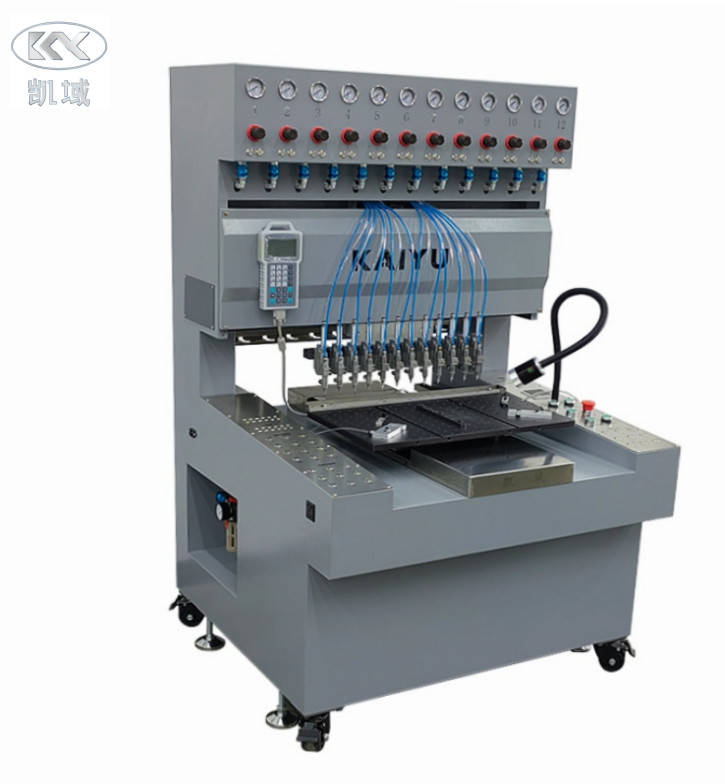 12 Colors Soft PVC Keychain Machine For Patch Making High Precision