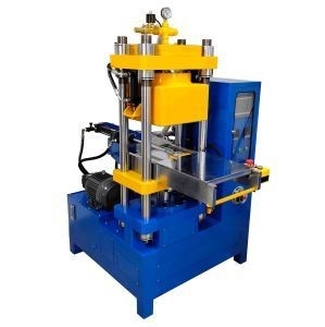 Vacuum Vulcanize Embossing Press Machine PVC Label Making Machine