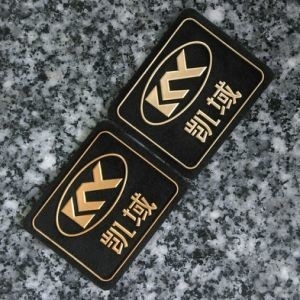 Custom Embossing Rubber Stamps Trademark Adjustable Pressure