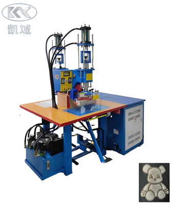 High Frequency Rubber Label Machine Textile Embossing 12KW