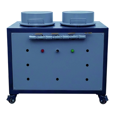 Advanced Double Head Vacuum Cabinet For Silicone Label Production Low Noise PVC Dispensing Machine