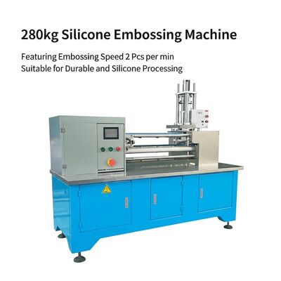 Good price 280kg Silicone Embossing Machine Featuring Embossing Speed 2 Pcs per min Suitable for Durable and Silicone Processing online