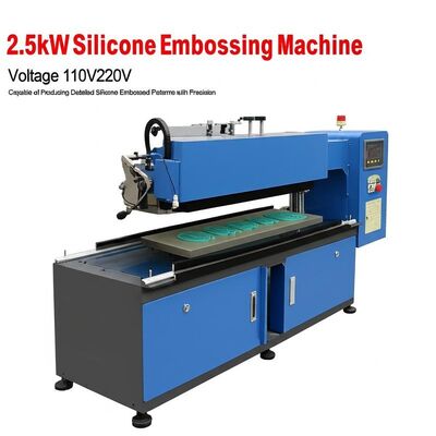 Good price 2.5kW Silicone Embossing Machine Voltage 110V220V Capable of Producing Detailed Silicone Embossed Patterns with Precision online