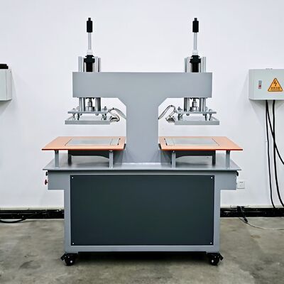 Good price KY-0205 Dual Head Hydraulic Garment Embossing Machine with Precise Temperature Control and Adjustable Pressure Digital Control Panel online